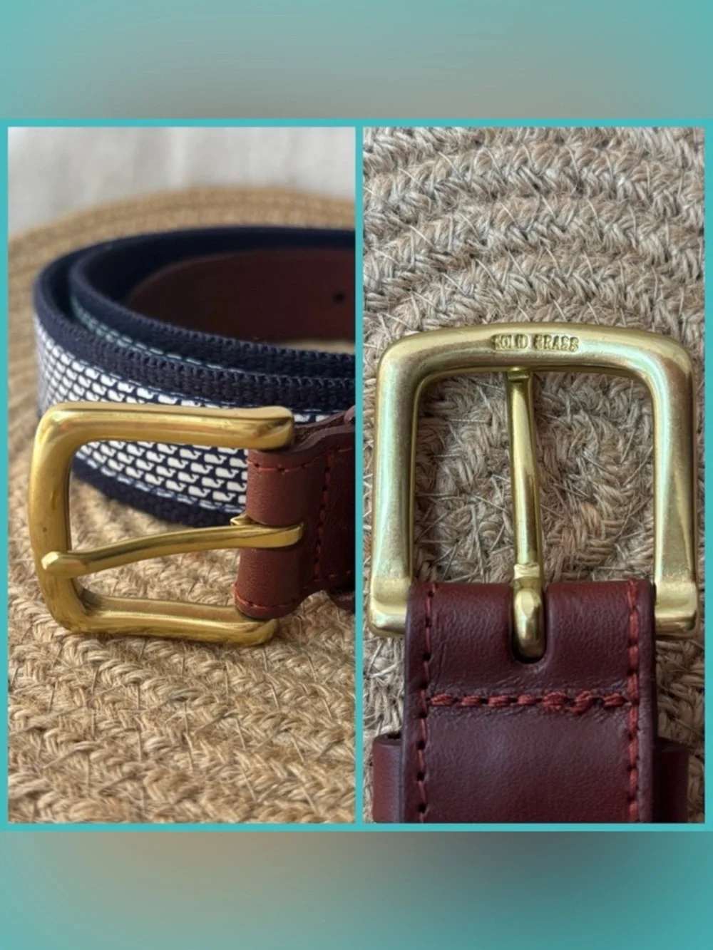 Vineyard Vines Micro Whale Belt